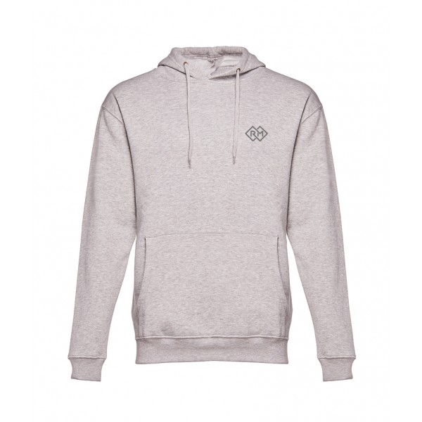 Romobrands_Heren Hoodie_Model Rick_Grey Melange