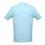 Romobrands_Heren Polo_Model Mathijs_Light Blue_